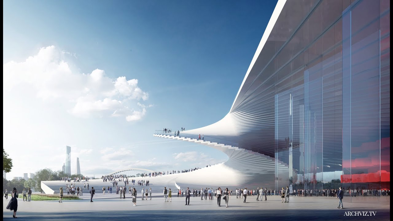New Shanghai Grand Opera House by Snøhetta