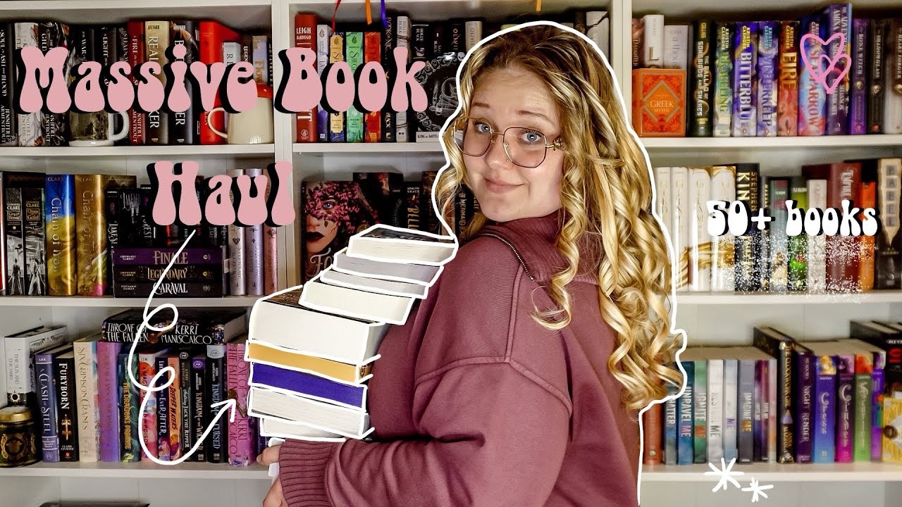 Every book I bought so far in 2024 | MASSIVE BOOK HAUL (50+ books)📖💗
