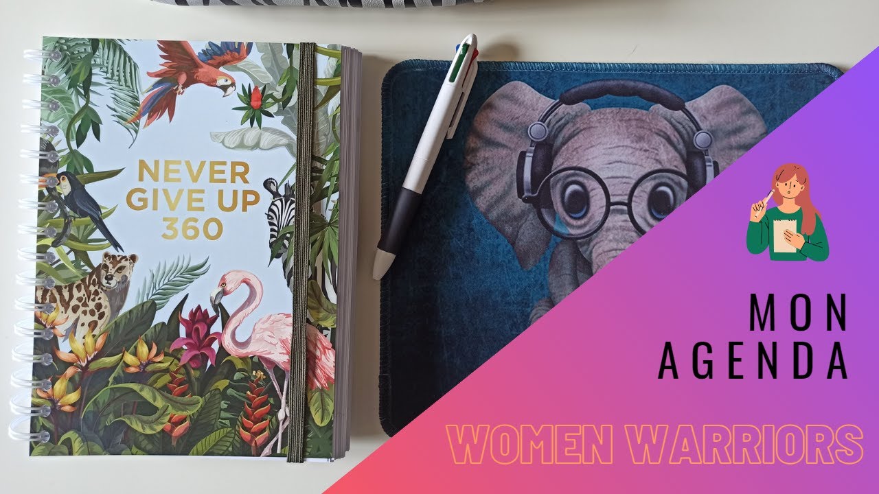 Présentation agenda non daté WOMEN WARRIORS ✍️💪👩