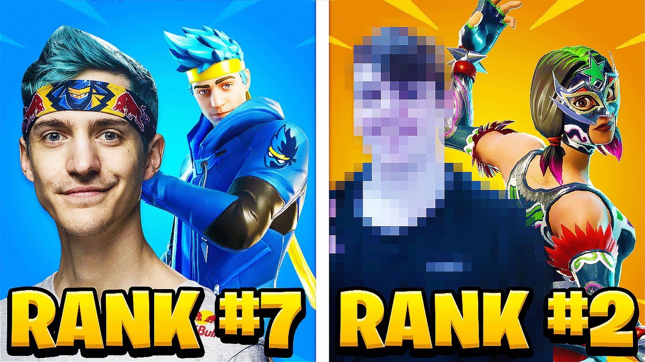 Top 10 Most TRYHARD Skins STREAMERS CLAIM In Fortnite Chapter 2!