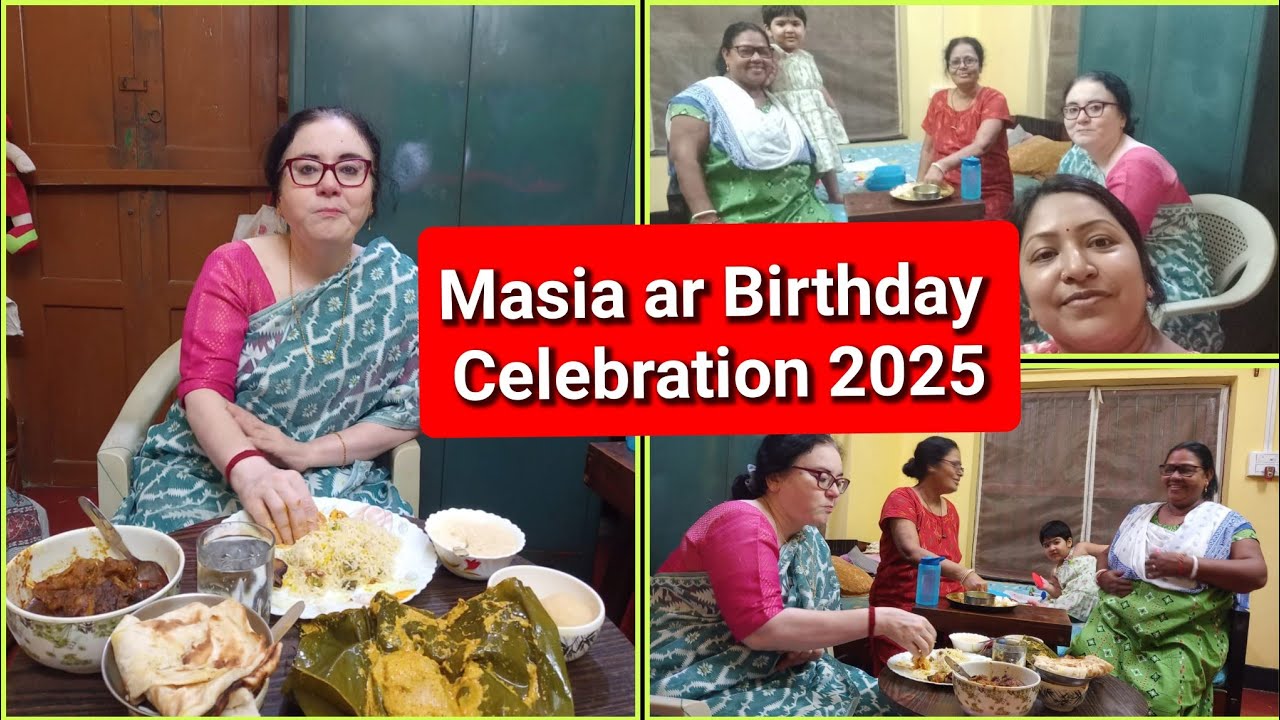 Masia ar Birthday Celebration 2025 ||Vlog-924