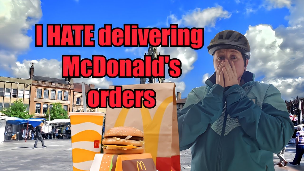 I HATE delivering McDonald's orders