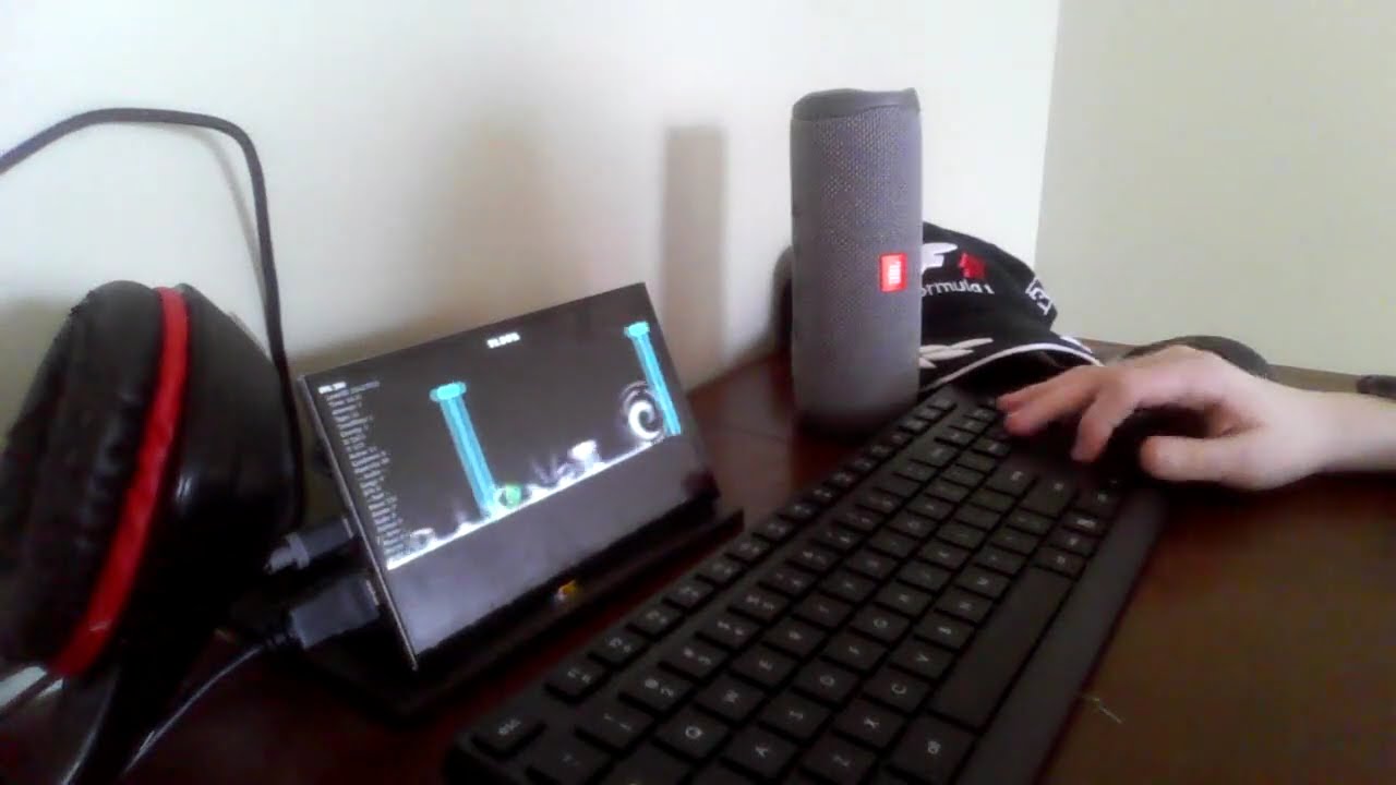Handcam footage of Megalovania by AirSwipe 100% (Hard Demon)