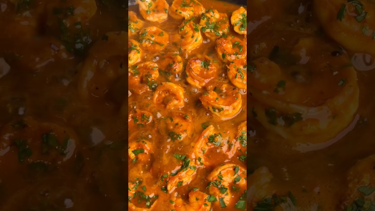 КРЕВЕТКИ В АПЕЛЬСИНОВОМ БИСКЕ 🤤 Сохраняйте и готовьте