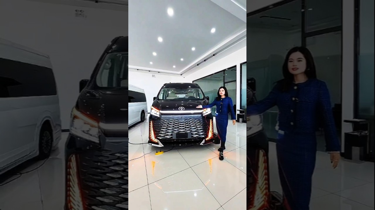 Toyota Hiace 5-seater Edition business RV with bed.