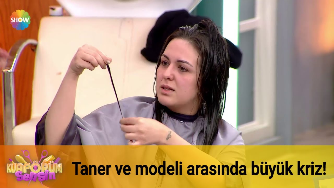 Taner ve modeli arasında büyük kriz!