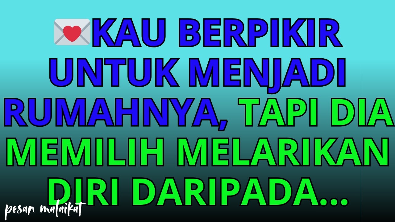 💌Orang yang kamu cintai akan menikah dengan orang lain... Alasannya akan mengejutkanmu...