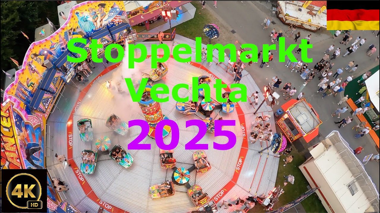 Stoppelmarkt🎡Vechta 2025  4K