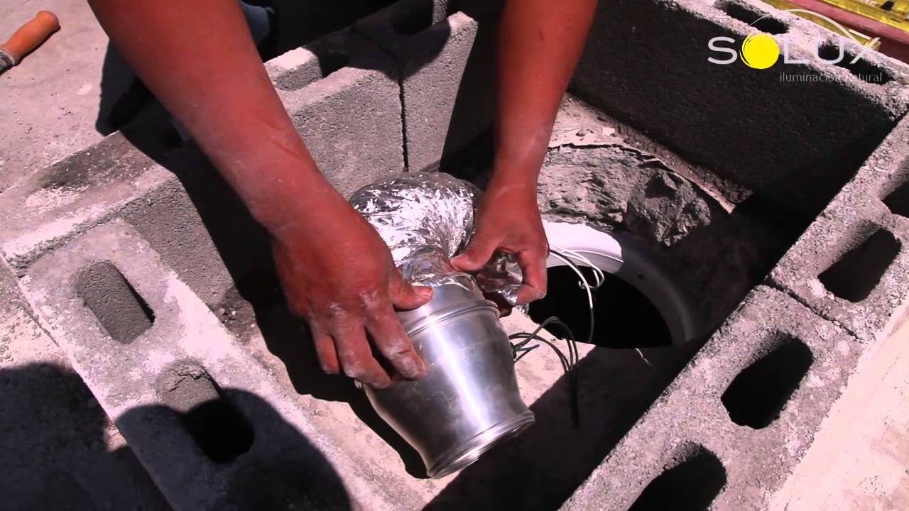 SOLUX - Instalación domo con extractor