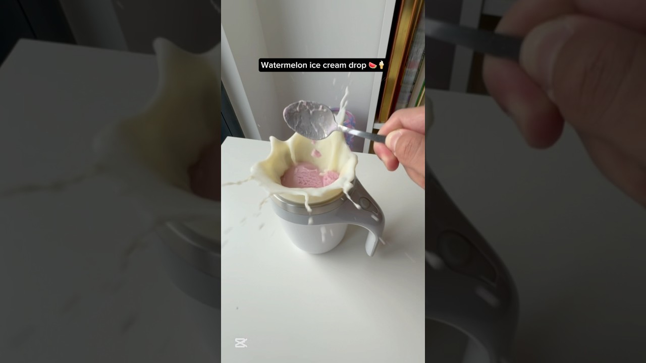 Day 93: Mixing Chocolate + Honey + Watermelon Ice Cream 🍯🍉🍫