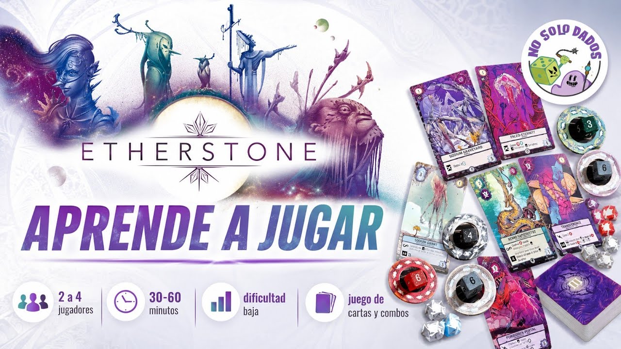 ETHERSTONE | Spanish Tutorial | Card Game (2-4 Players)