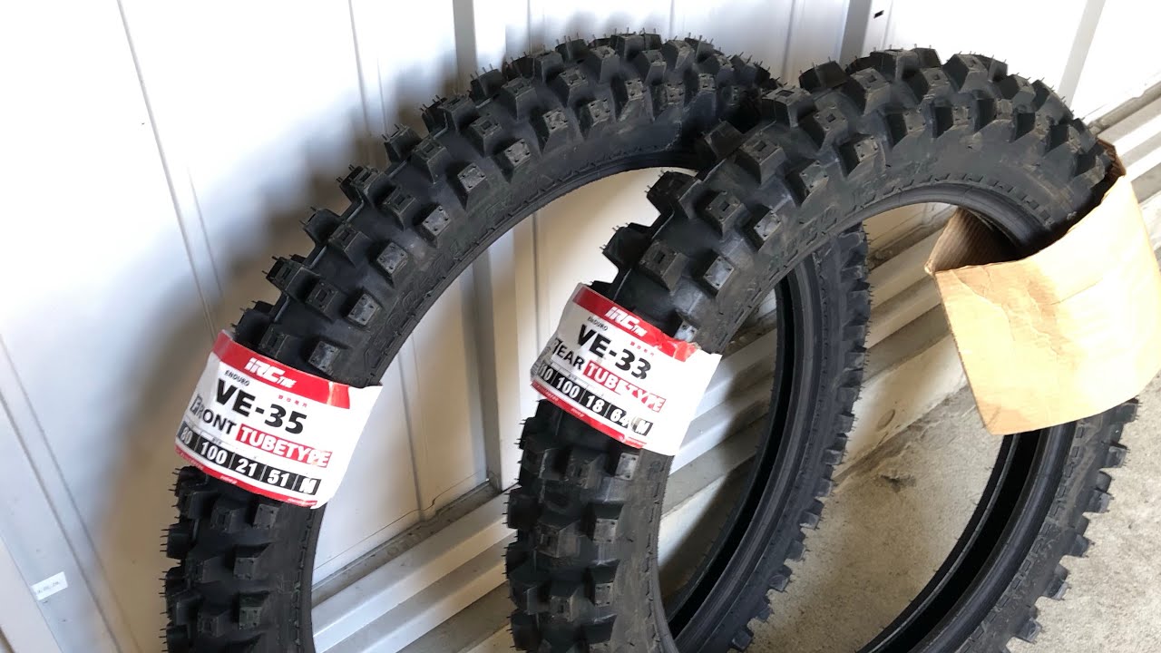 CRF250L 定番的なVE35とVE33の組合せにしてみましたの巻