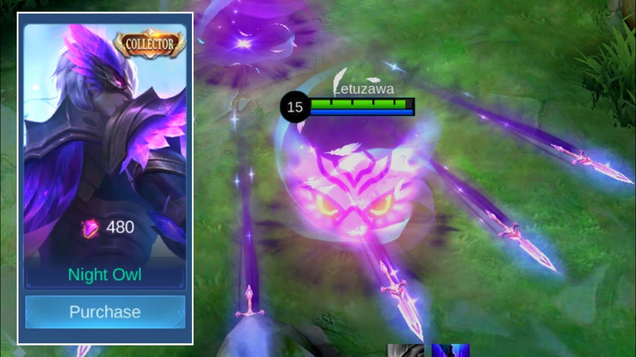 NIGHT OWL is The Best SKIN For Gusion🦉 (Collector Skin)