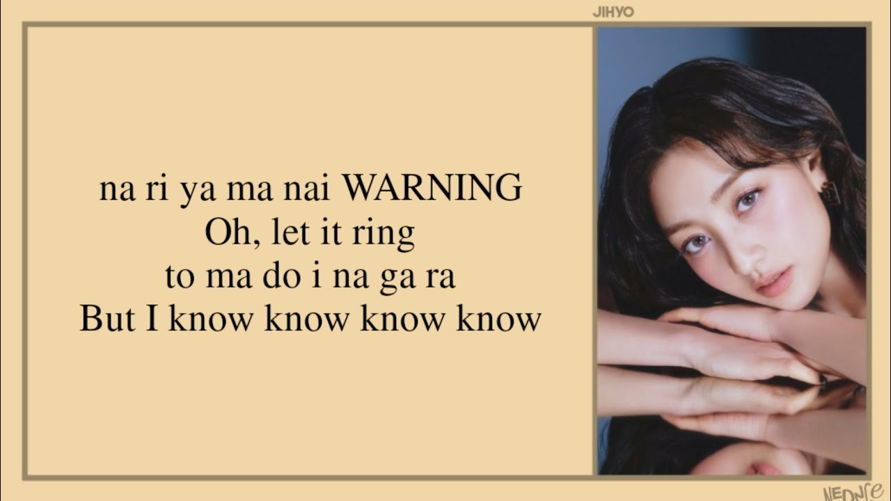 TWICE (트와이스) - LOVE WARNING (Easy Lyrics)