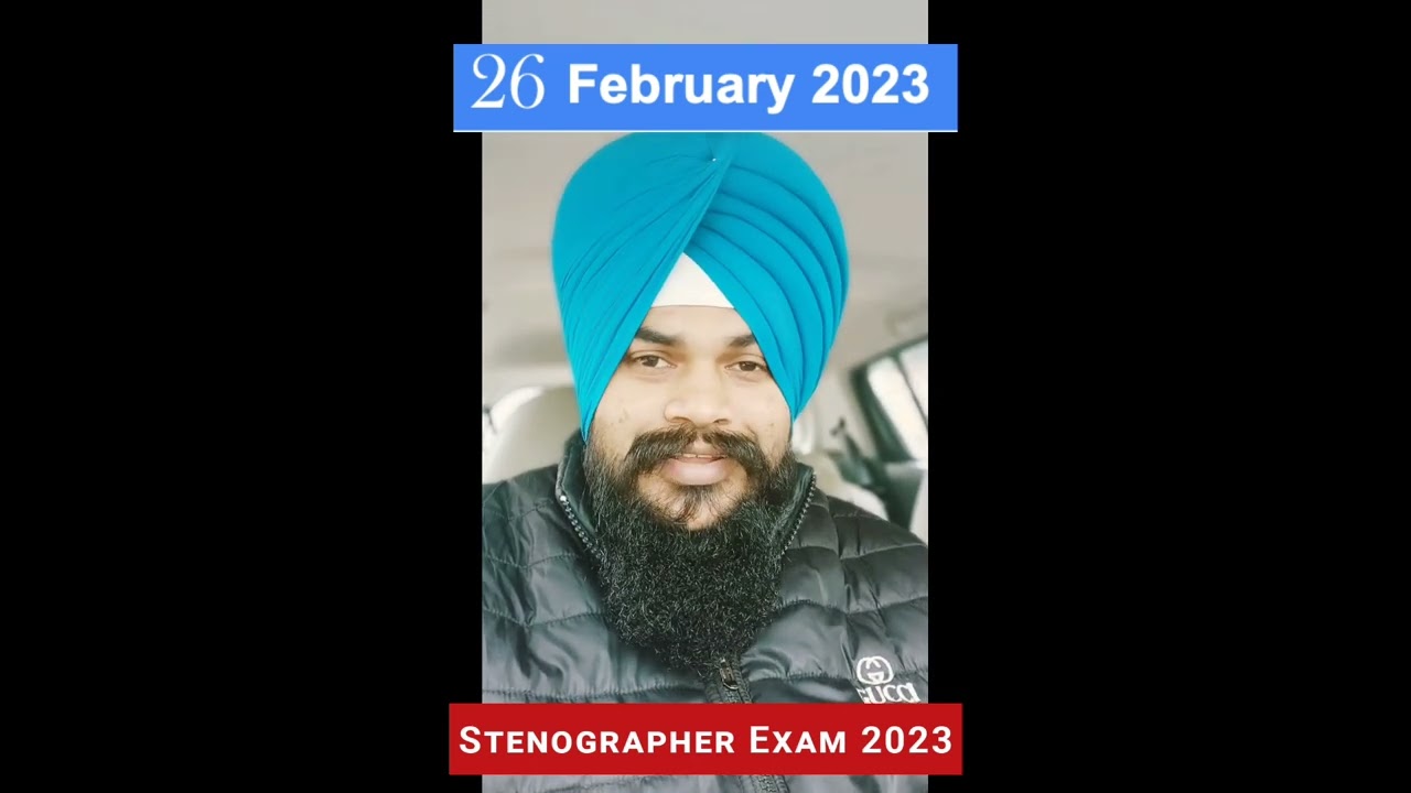 Written  Exam  Steno Typist Stenographer Recruitment 2023 | PSSSB Steno Typist Syllabus Exam Pattern