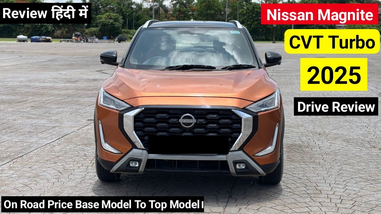 All New😱 2025 Nissan Magnite CVT Turbo Drive Review | On Road Price Features Mileage Performance