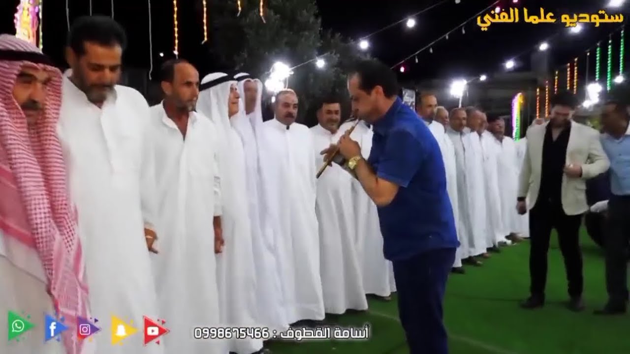 افراح ال قطف مجوز درازي شاعر المجوز خالد الزعبي والفنان موسى الحاري والفنان محمد حاج علي