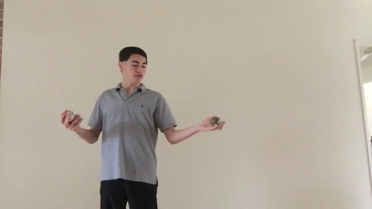 Tutorial 3-ball juggling, The Shower
