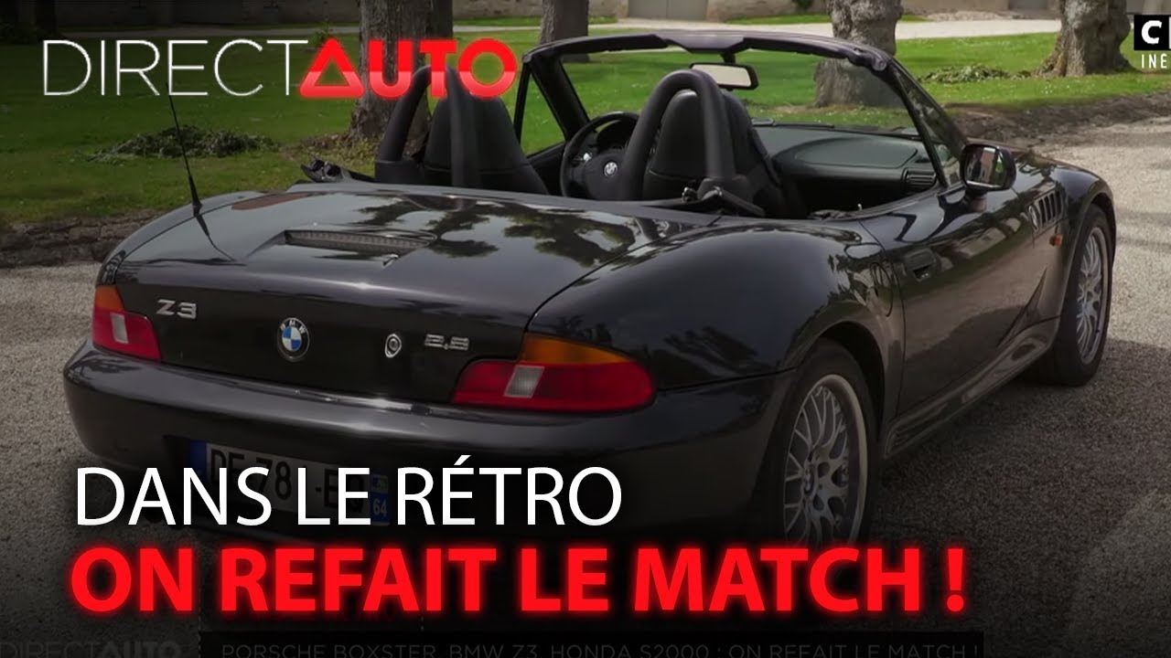 BMW Z3, Honda S2000, Porsche Boxster : On refait le match