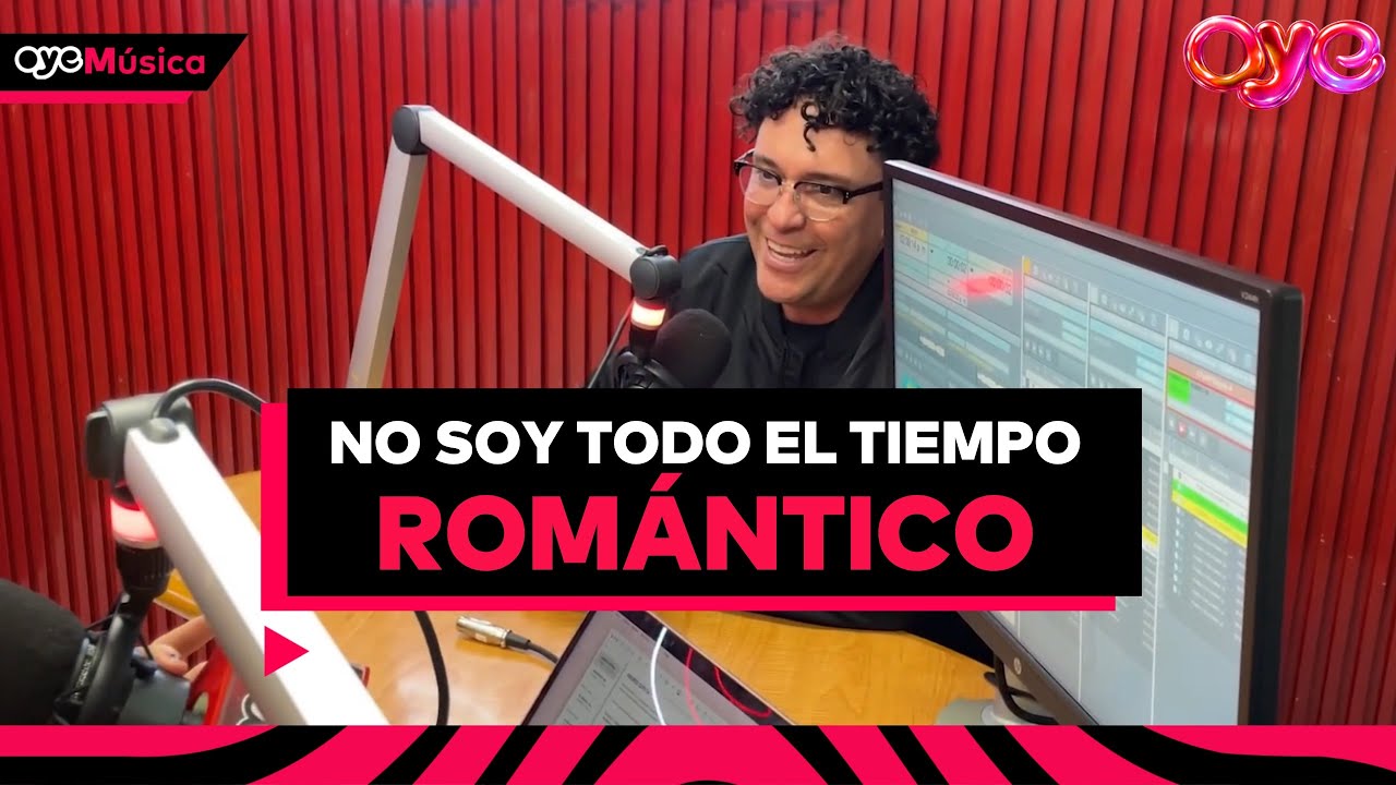 Andrés Cepeda en la cabina de Oye para platicar todos los planes de este 2026!