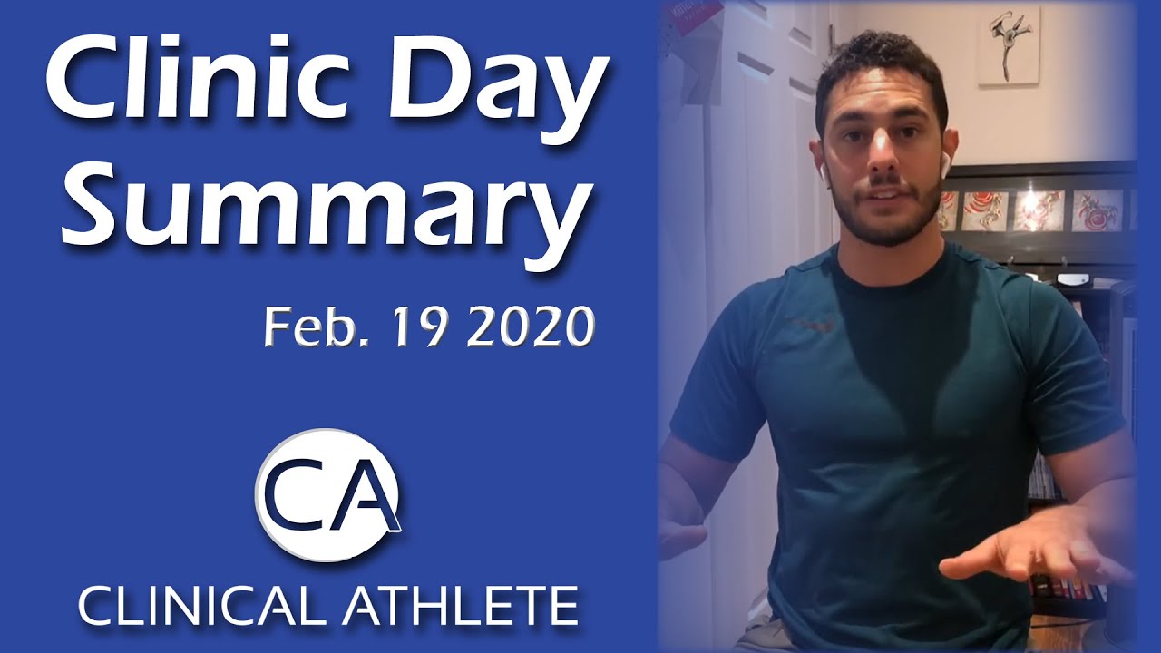 Clinic Day Summary - February 19, 2020