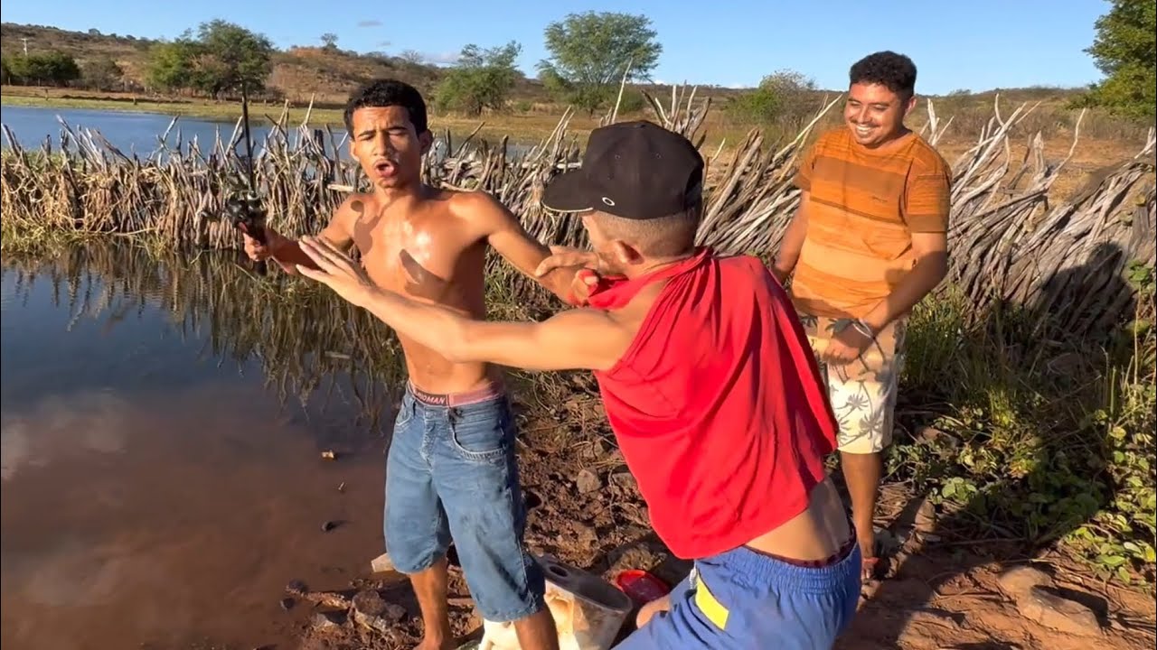 BRUTINHO FOI PESCAR E OLHA O QUE ACONTECEU