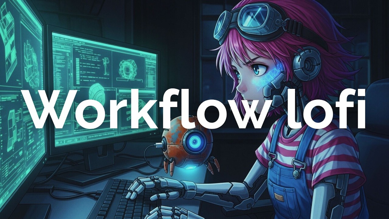 workflow lofi 📈 smooth lofi for working