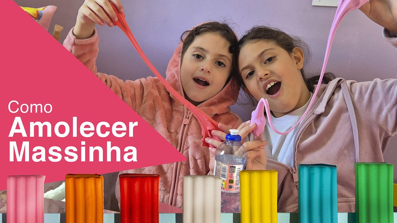 COMO AMOLECER MASSINHA DE MODELAR DE EVA RESSECADA