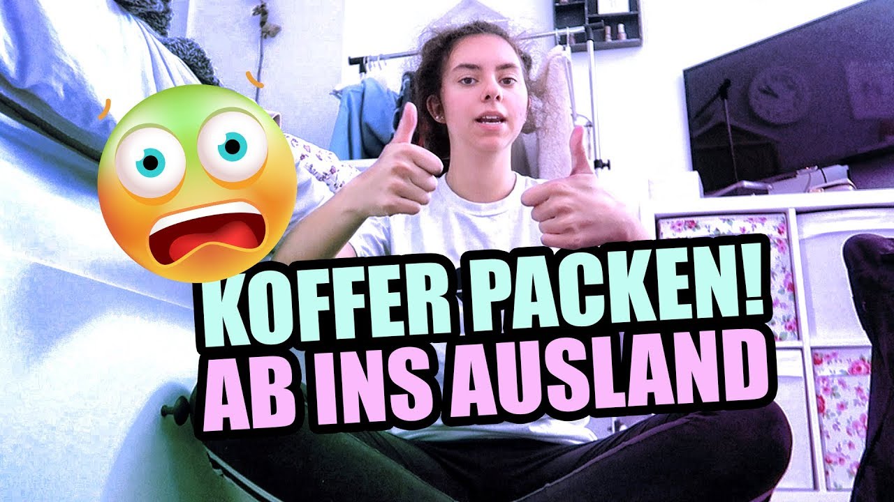 Erstes mal Kofferpacken für Auslandsreise / kinder_sein / frau_sein