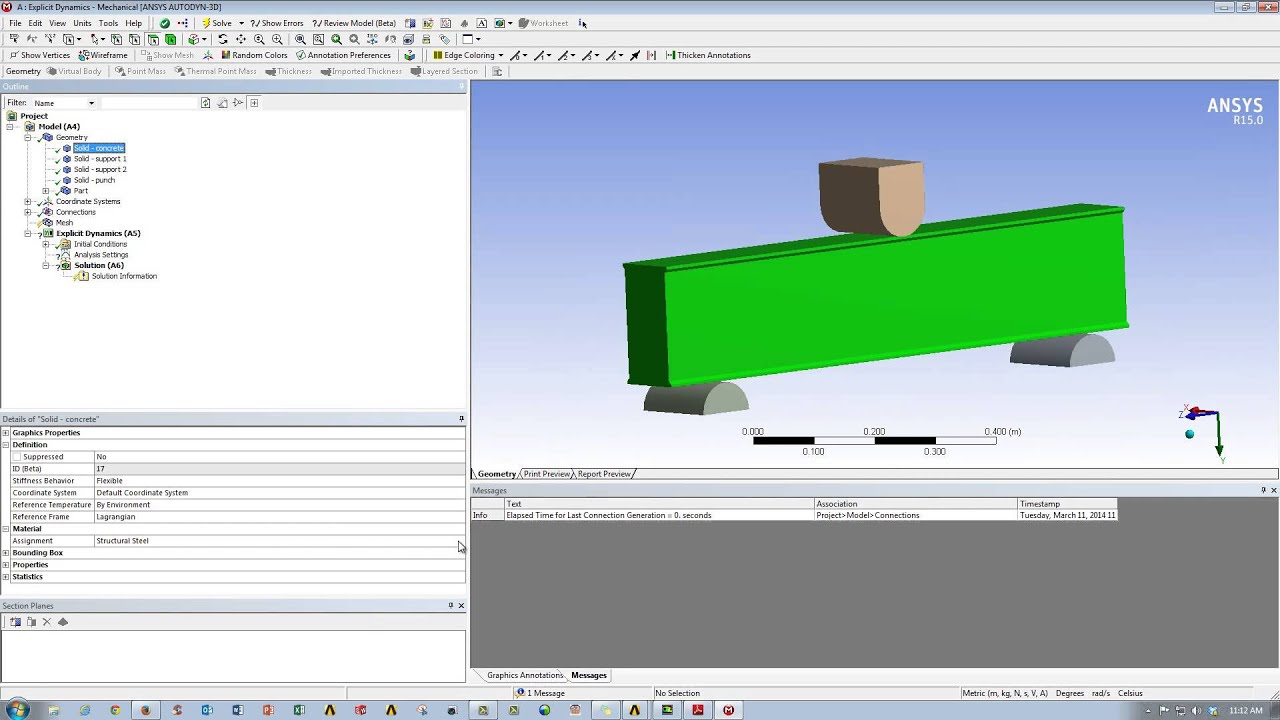 The Focus Video Tips: Drop Impact using ANSYS AUTODYN