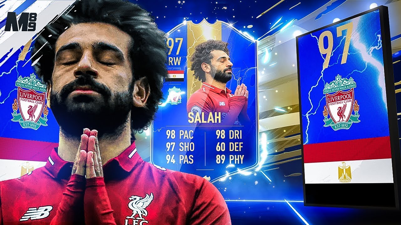 ОБЗОР TOTS SALAH В FIFA 19 | ОБЗОР ИГРОКА TOTS SALAH 97 | FIFA 19 ULTIMATE TEAM