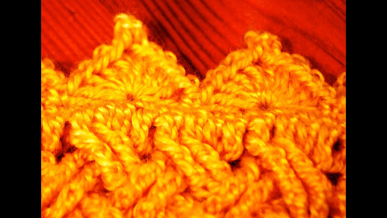 Shell Stitch with Picot