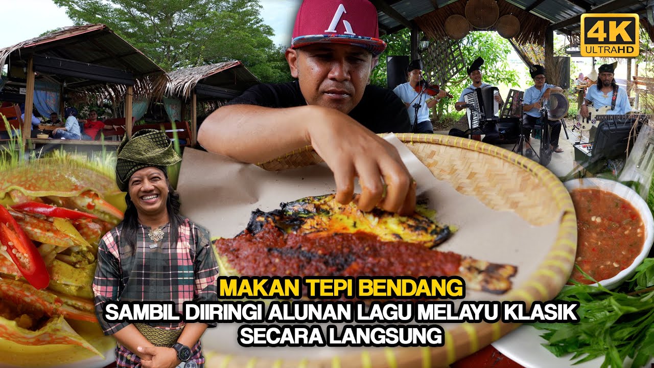 Rasai PENGALAMAN Makan DI DANGAU Tepi BENDANG, Tempat MAKAN WAJIB Singgah DI LANGKAWI (4K)