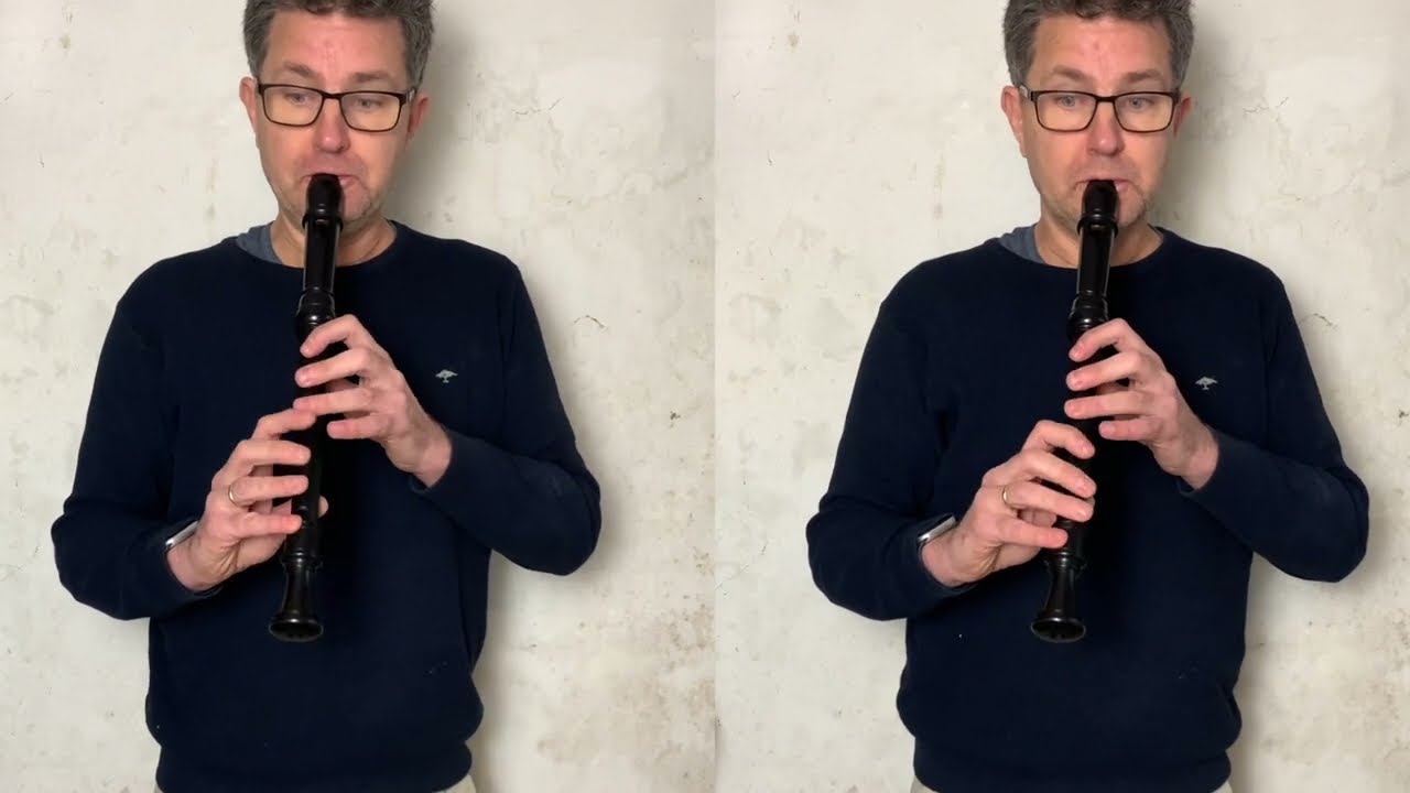 Bach: Oboe and Violin Concerto mvt. 3 for Recorders