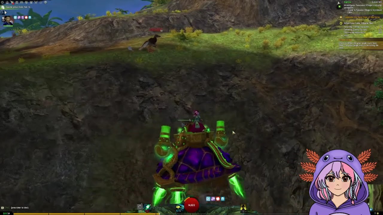 Guild Wars 2 - Get On The Turtle!!