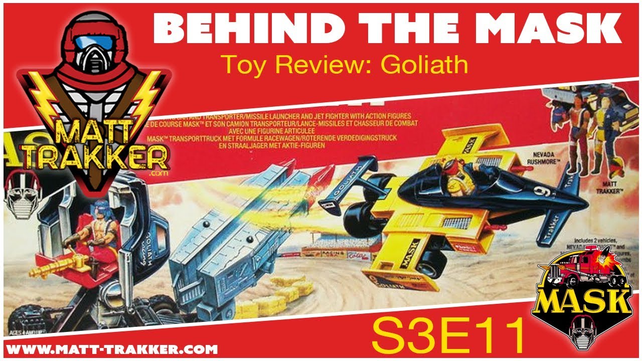 Behind the M.A.S.K. | S3E11 - Toy Review: Goliath