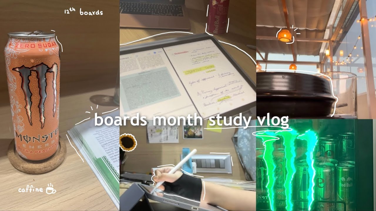 A week in the life of an Indian student | studying for boards