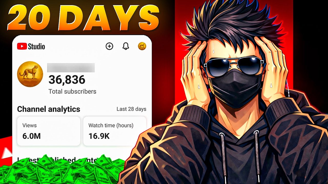 I Tried YouTube Shorts For 20 Days | 10 Million Views in 20 days 😎 | ( Shocking Result 😍 )