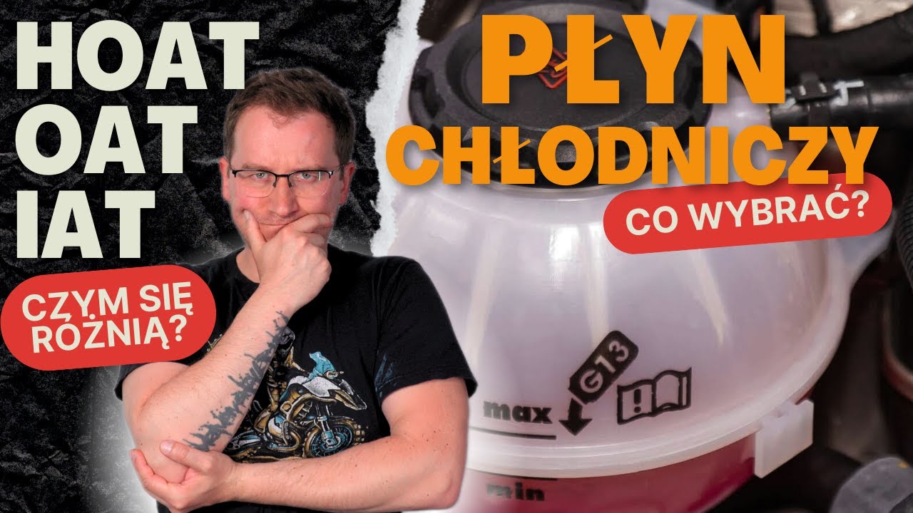 Czy można mieszać różne kolory płynów chłodniczych? Czym się różnią?