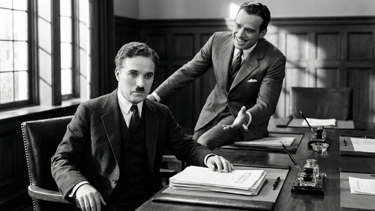 Charlie Chaplin Was At United Artists When FAIRBANKS Said 'We're Partners' — Their Deal