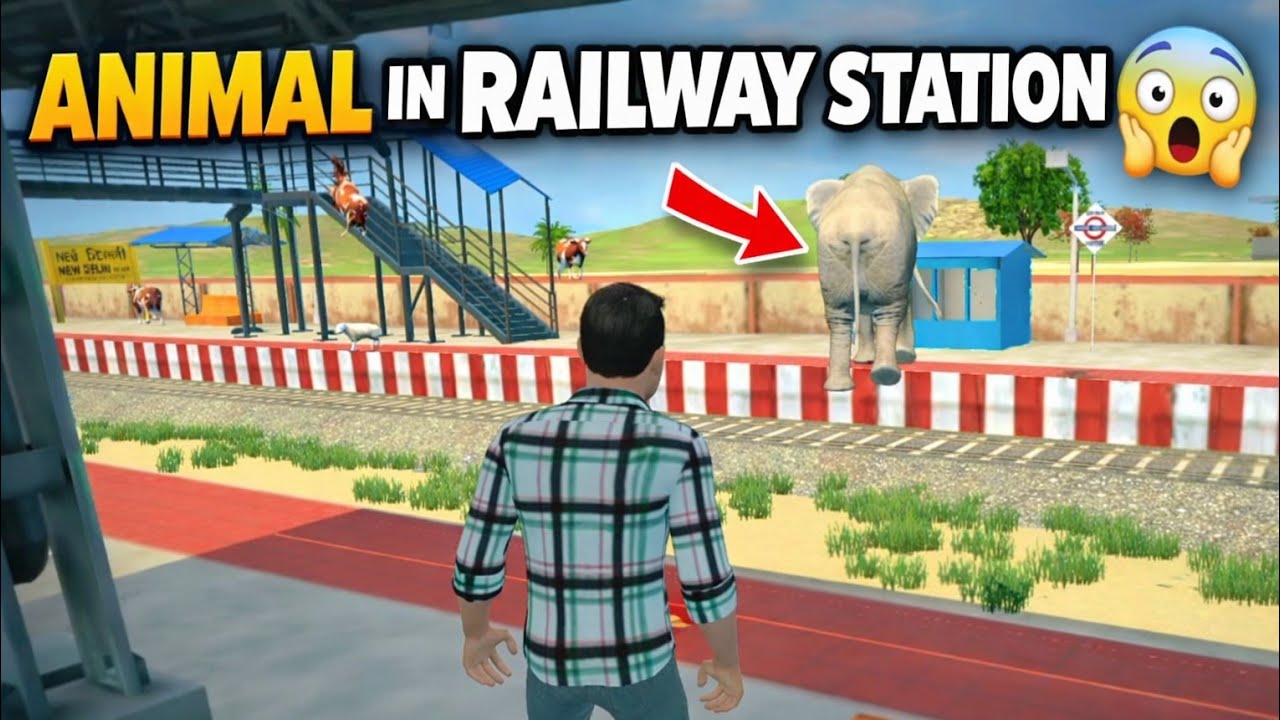 Animal In Railway Station 😱 Real Incident