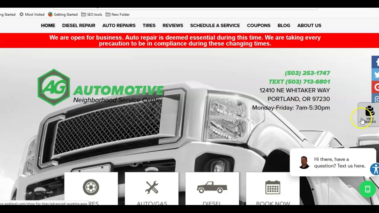 AG Automotive Portland Oregon - 503-253-1747