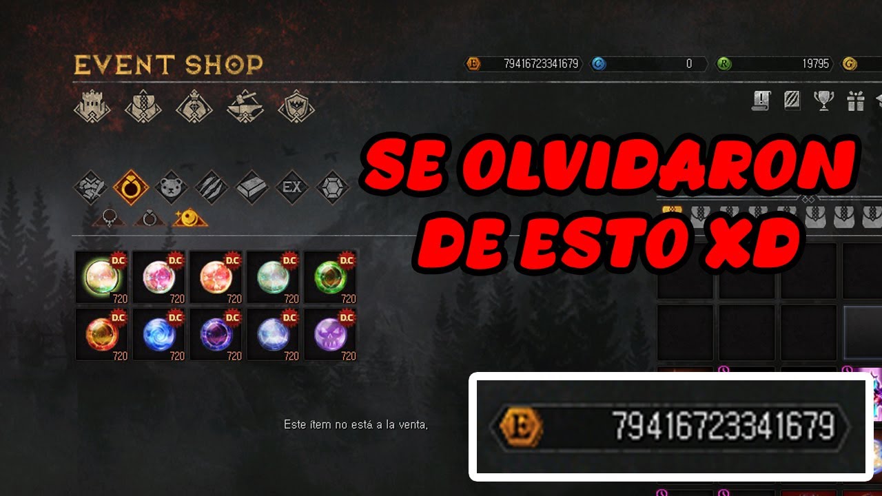 RAKION SE OLVIDO DE LA TIENDA DE PUNTOS DE EVENTO  -  RAKION LATINO
