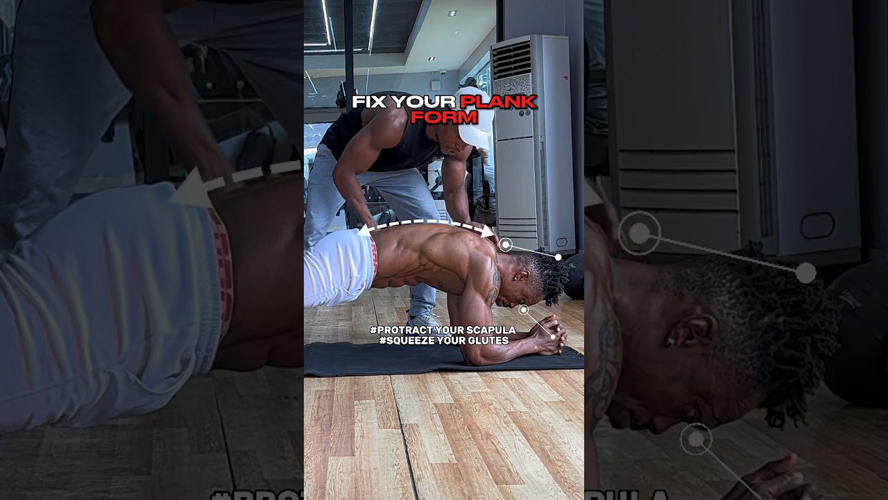 HOW TO DO A PROPER PLANK #shorts #ytshorts
