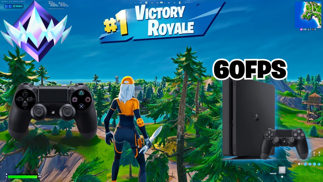 Fortnite Unreal Ranked Reload on PS4 | Controller Gameplay | 60 FPS