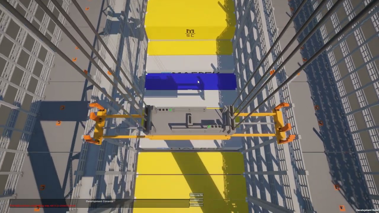 testing container crane simulator
