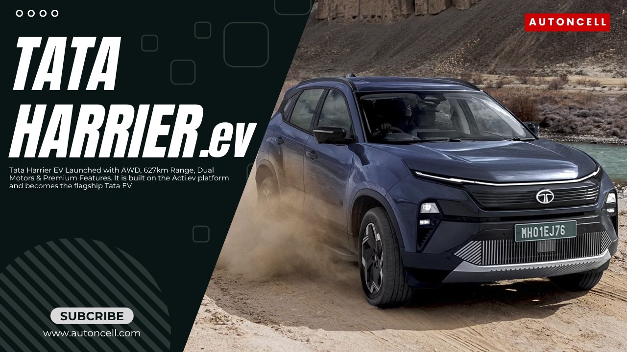 Tata Harrier.ev With QWD Dual Motor Launched | Coming Soon To Nepal?