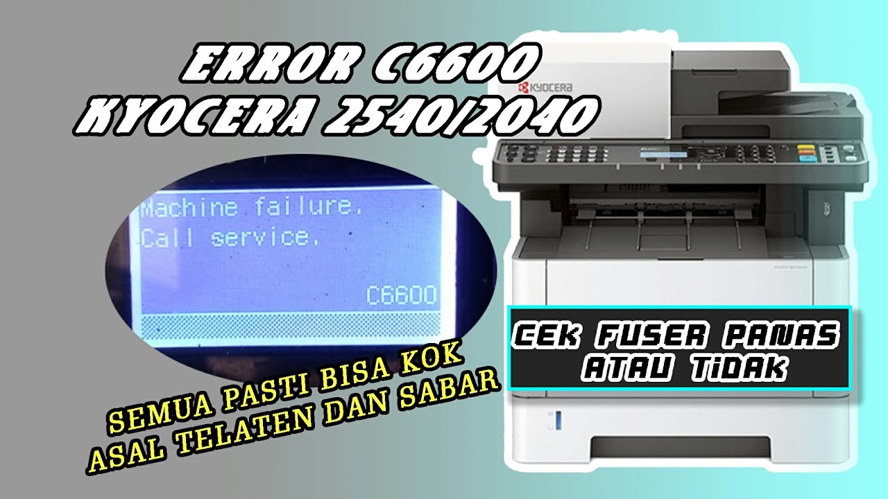 berhasil.......!!!! inilah cara perbaikan error c6600 pada kyocera 2540 atau 2040 tanpa ganti gear