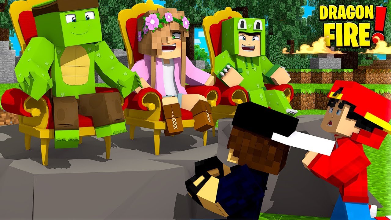 DRAGON COUNCIL MEETING | FIRST EVER DRAGON TRIAL! | Minecraft Dragon Fire |Little Kelly