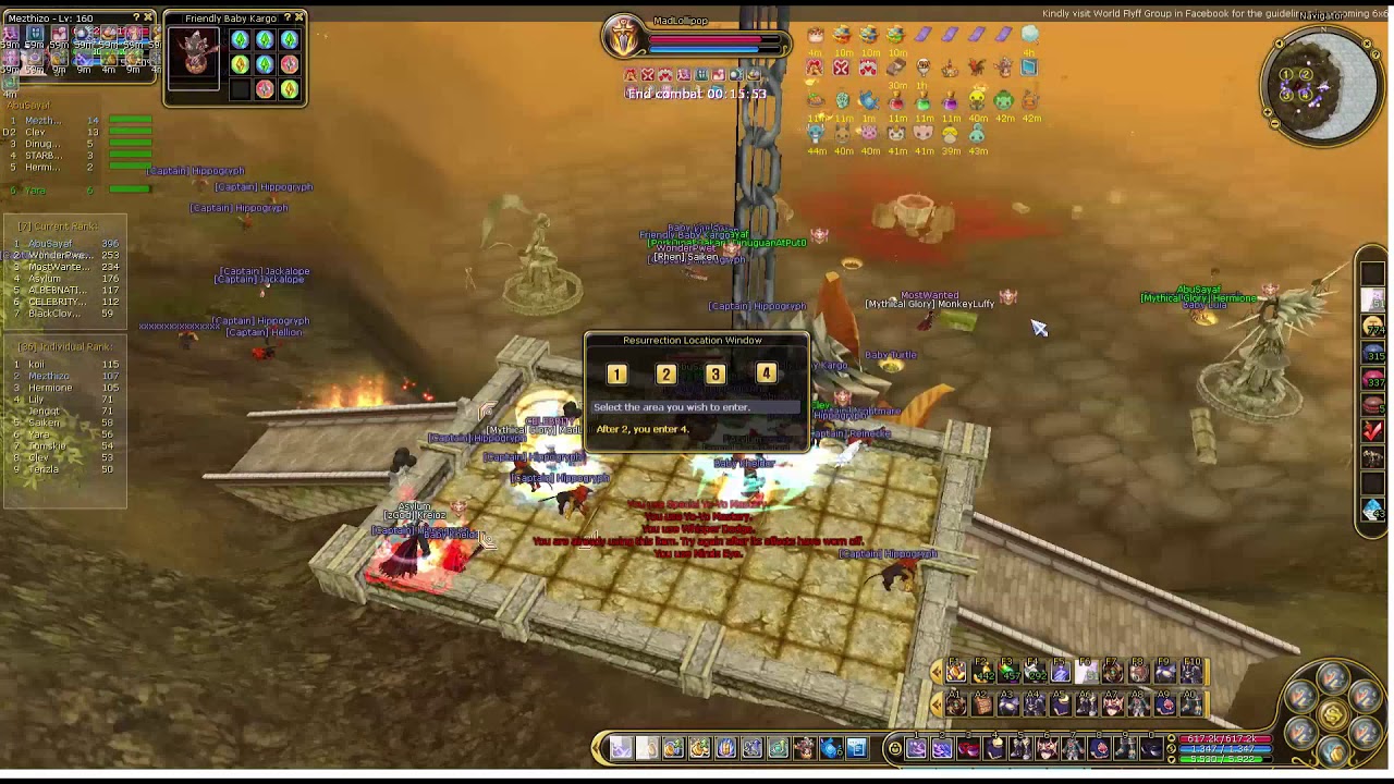 World Flyff (Private Server) GuildSiege April 04, 2020